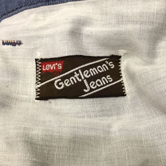 Vintage Levi’s 546 Orange Tab 32x29 “Jeans For Gentlemen” Flares Made In USA - Picture 6 of 13